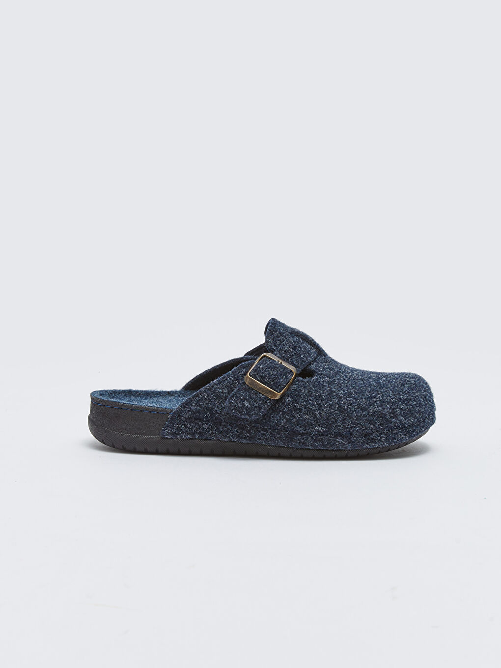 Lacivert Önü Kapalı Erkek Ev Terliği-1