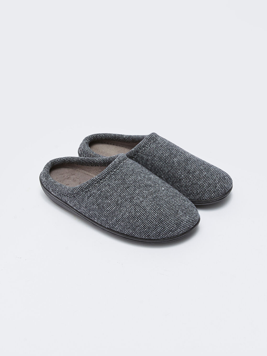 Patterned Closed Front Men's Indoor Slippers