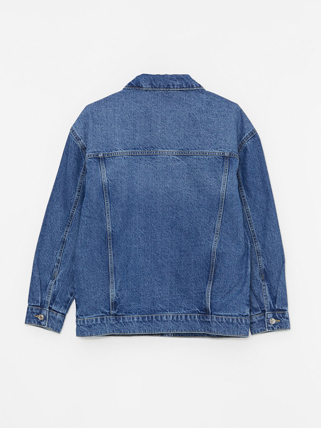 LCW Jeans Jacke mit Kragen für Damen aus Denim -W2AV03Z8-507