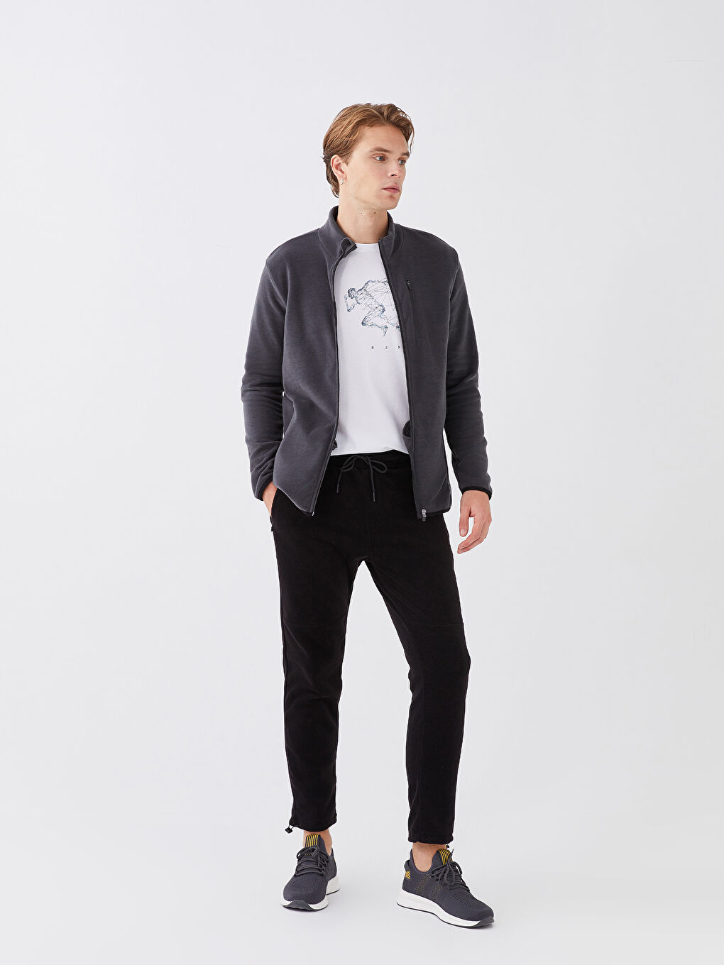Men's Standard Fit Polar Trousers -W2AV11Z8-CVL