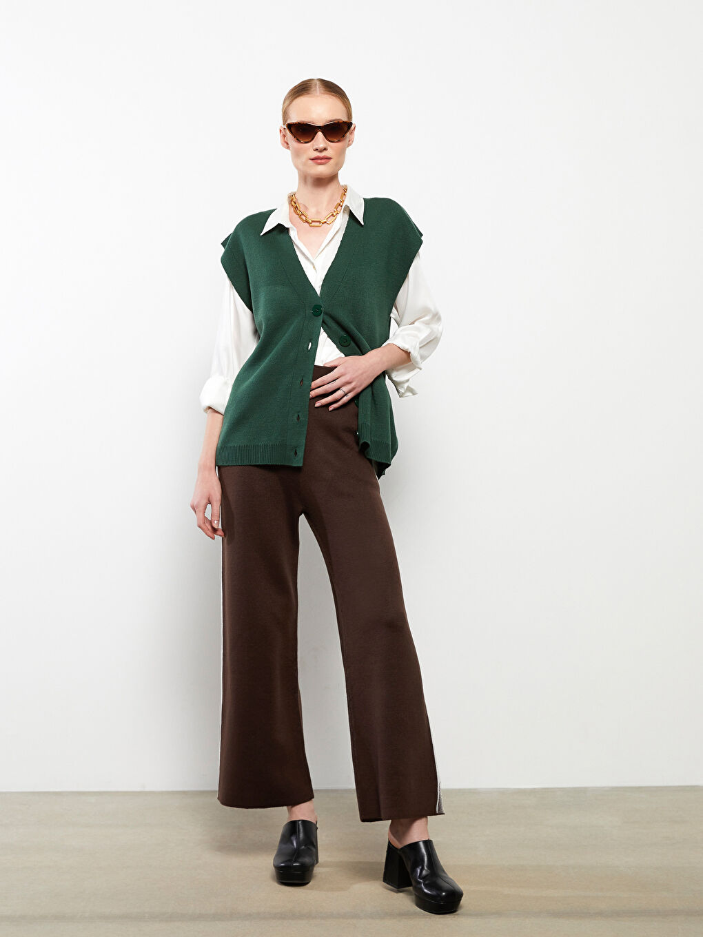 Жіночі Штани Слім Простого Крою-1