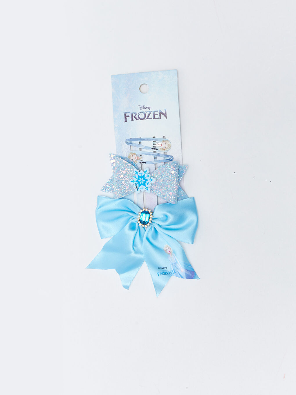 LCW ACCESSORIES Frozen Licensed Girl Hair Clips 4 Pieces -W2AV48Z4-M0T