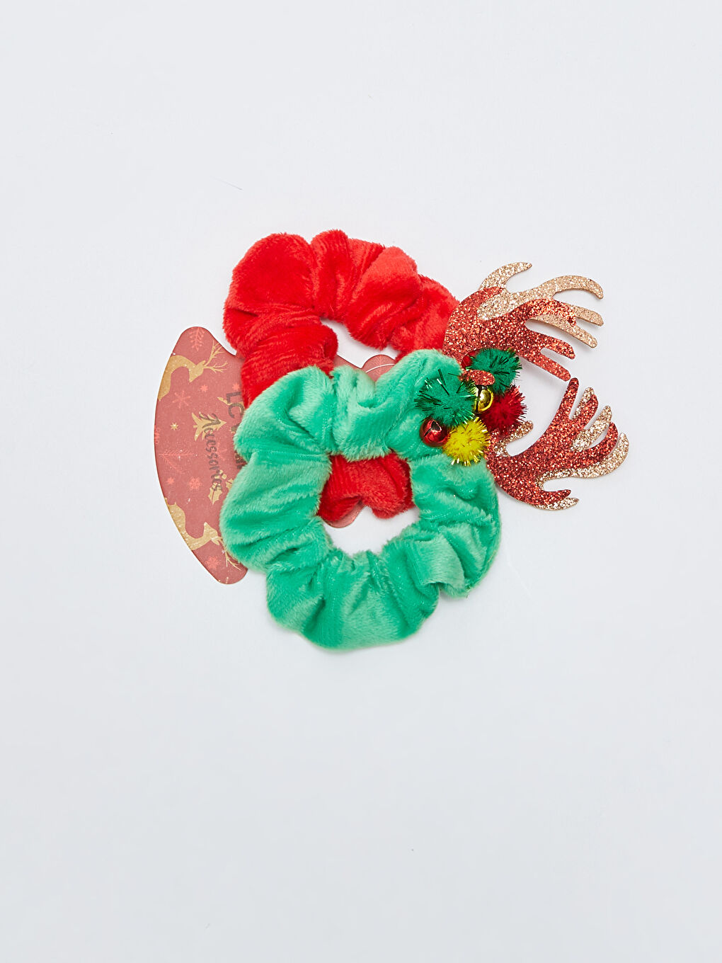 3D Applique Detailed Girl Hair Clip 2 Pack