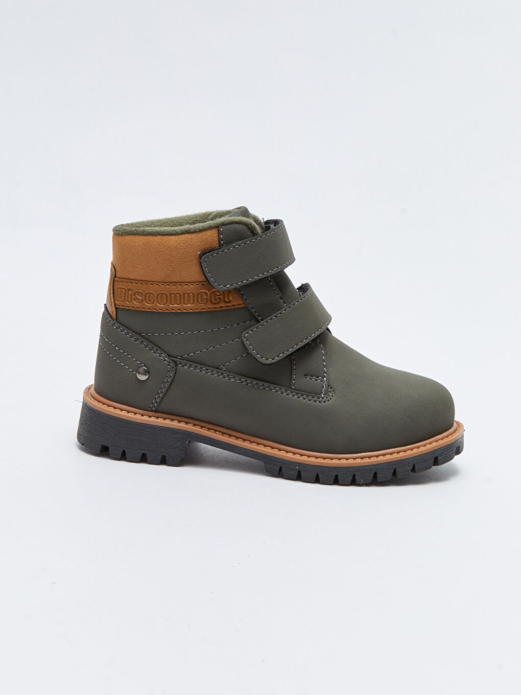 ұлдарға арналған жасанды былғары жапсырмалы етік-1