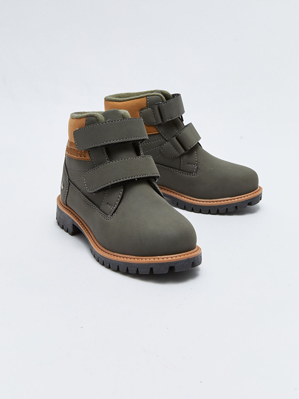 ұлдарға арналған жасанды былғары жапсырмалы етік-2