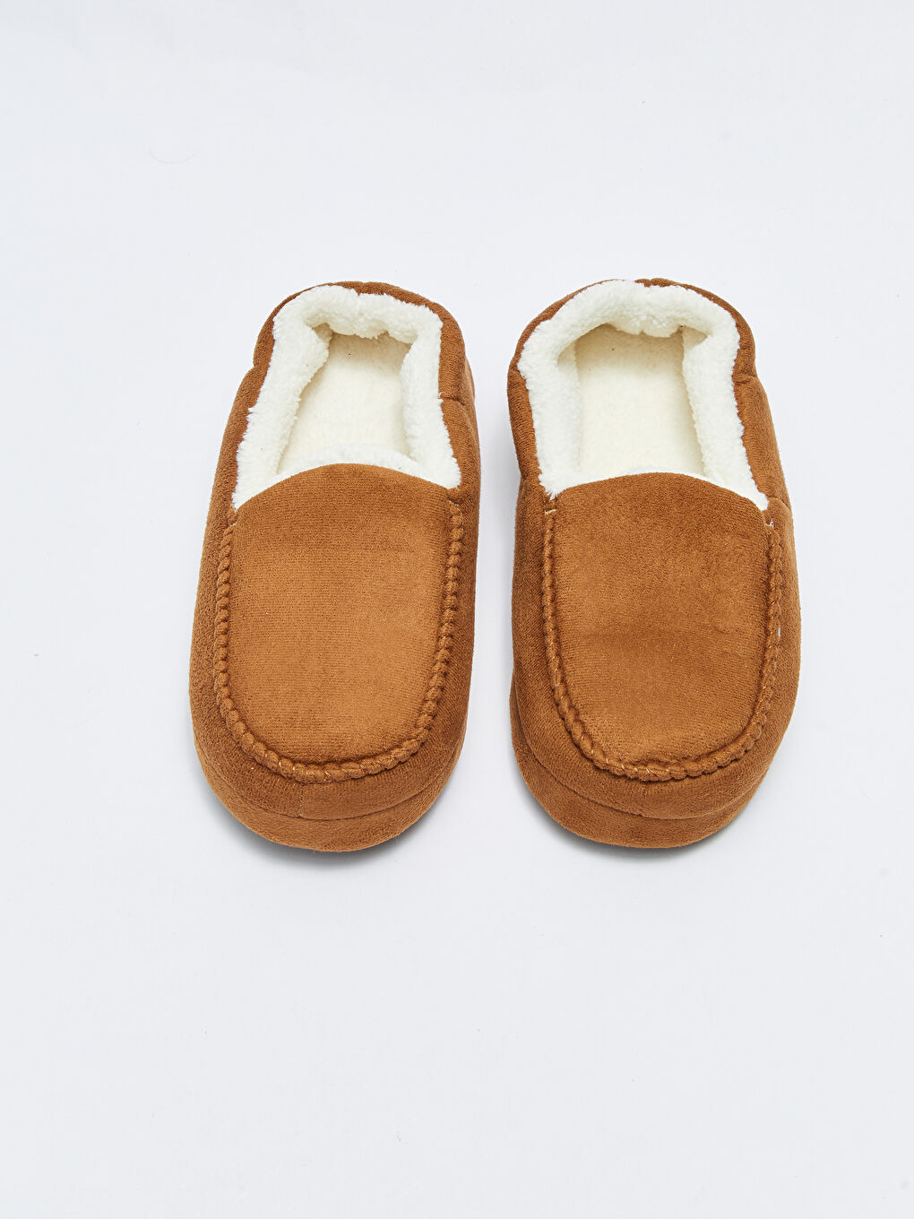 Kahverengi Düz Önü Kapalı Erkek Ev Terliği-2