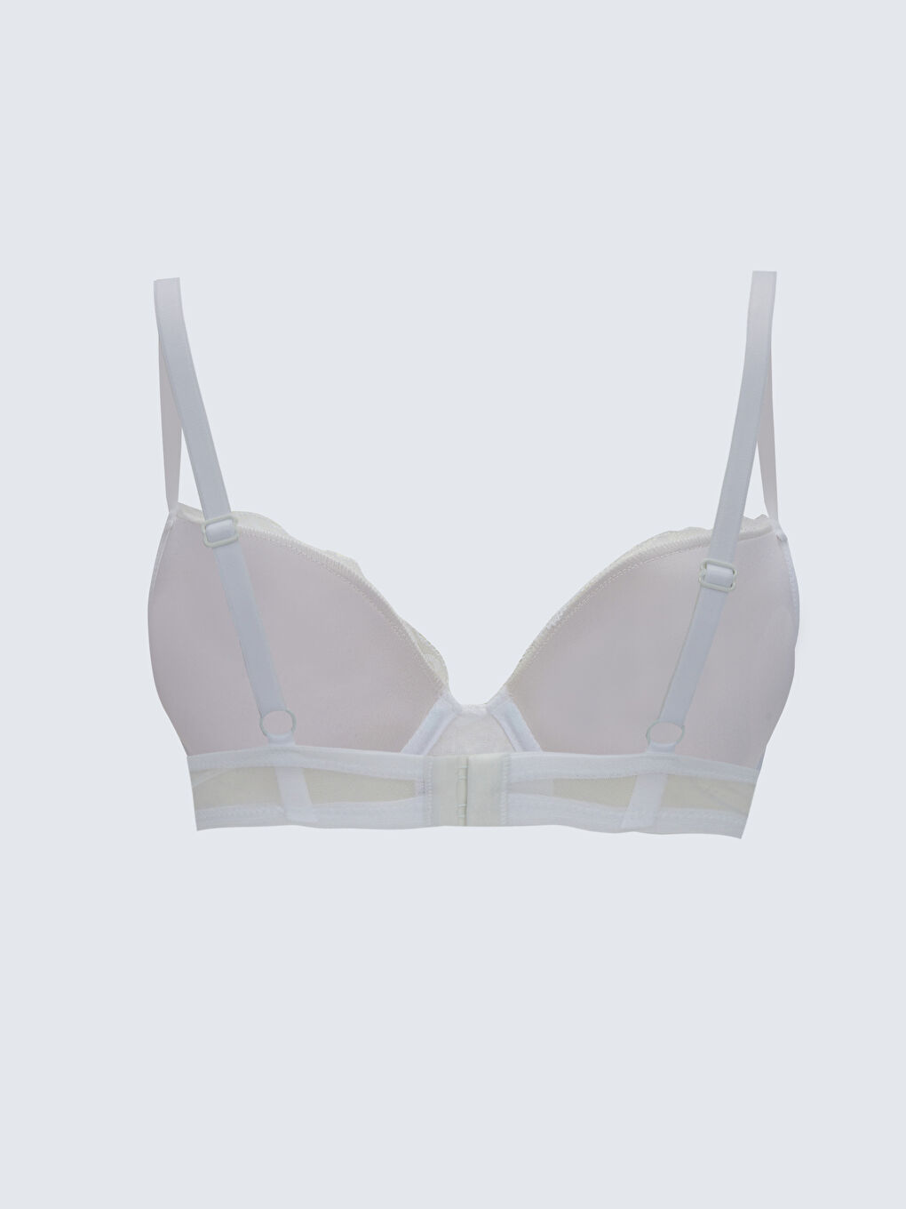 Beyaz Balenli Dolgulu Sütyen-1