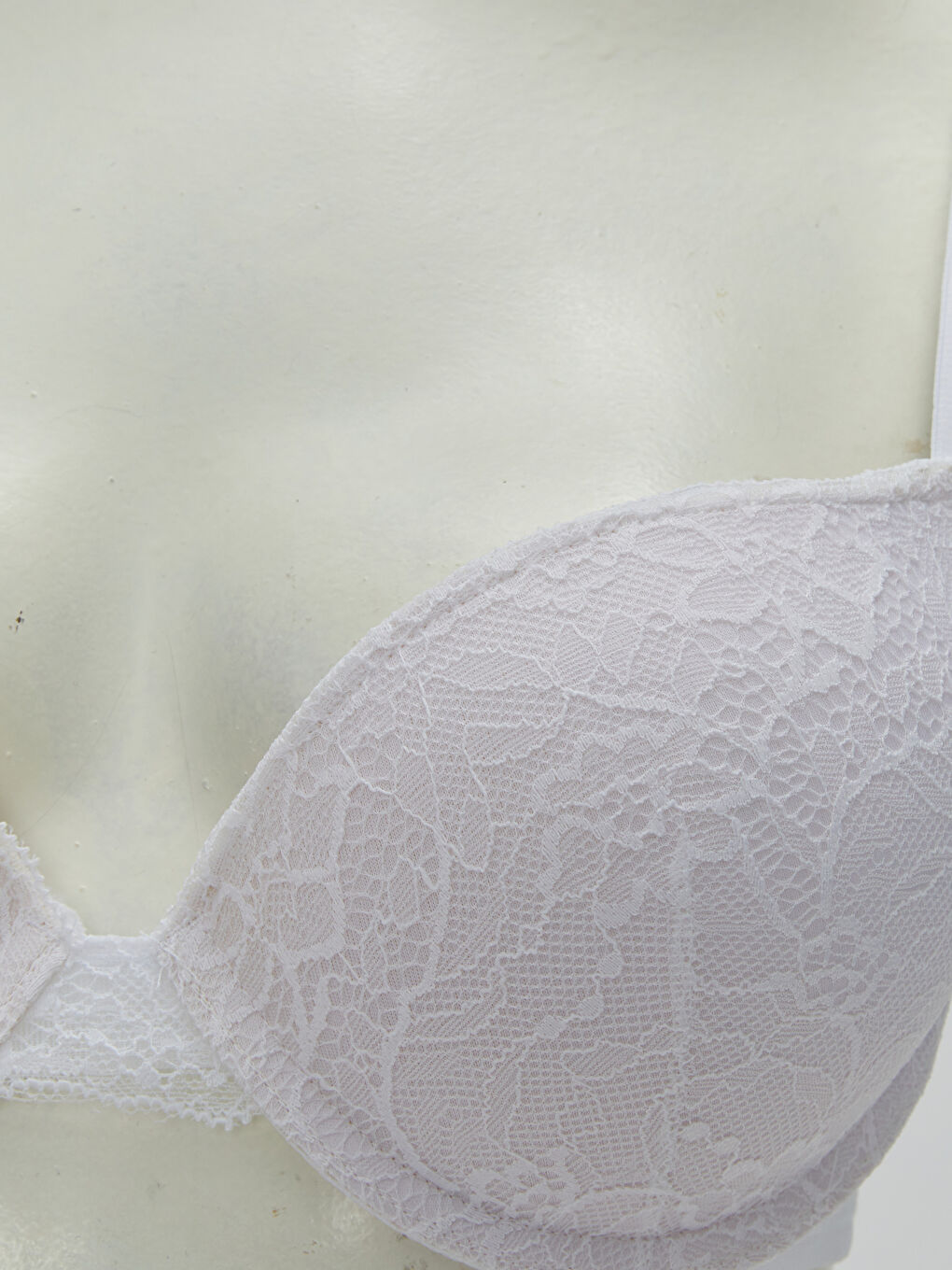 Beyaz Balenli Dolgulu Sütyen-2