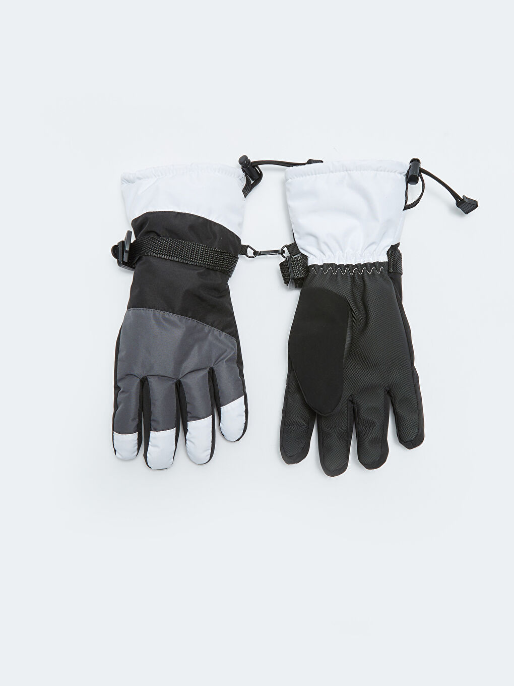 Farbblock Damen-Schneehandschuhe-2