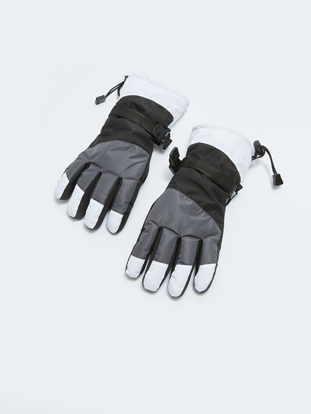 Farbblock Damen-Schneehandschuhe-3