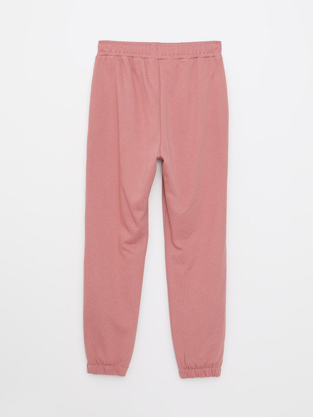 Women's Elasticated Waist Plain Jogger Sweatpants-6