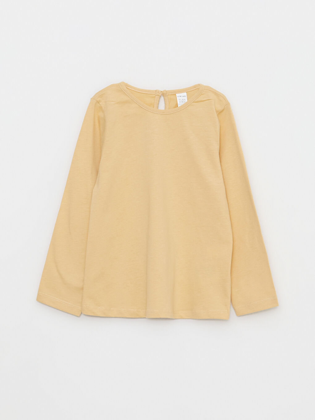 Crew Neck Long Sleeve Cotton Baby Girl T-Shirt 2-Pack-2