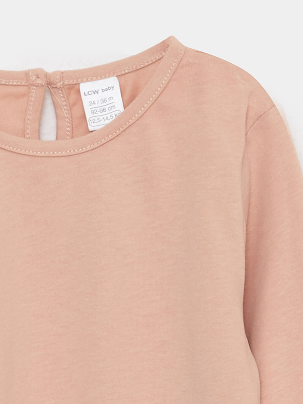 Crew Neck Long Sleeve Cotton Baby Girl T-Shirt 2-Pack-3