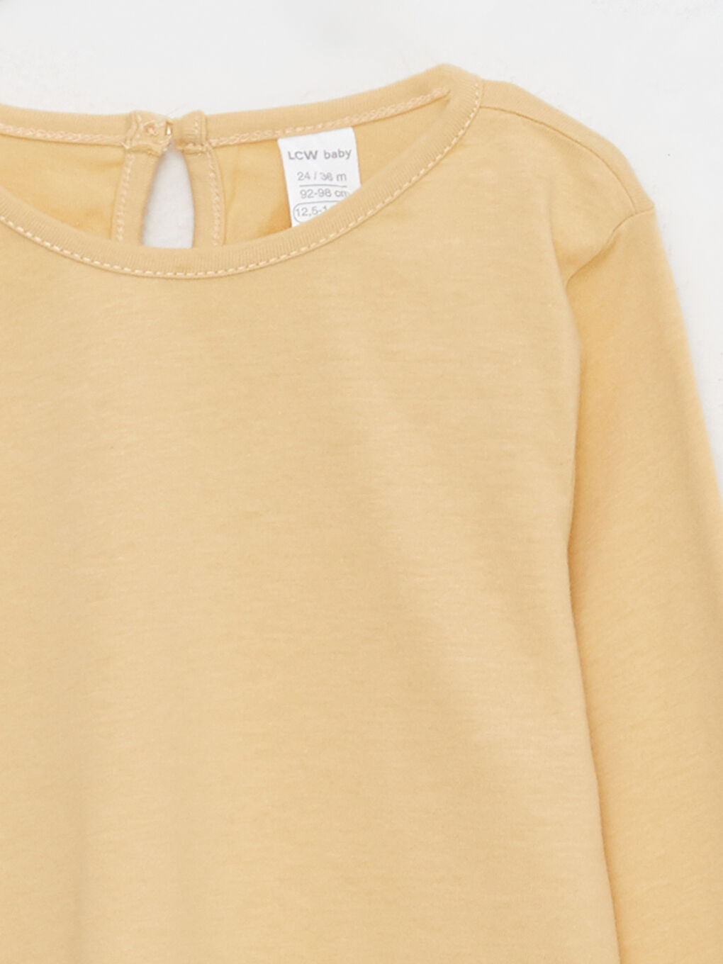 Crew Neck Long Sleeve Cotton Baby Girl T-Shirt 2-Pack-4