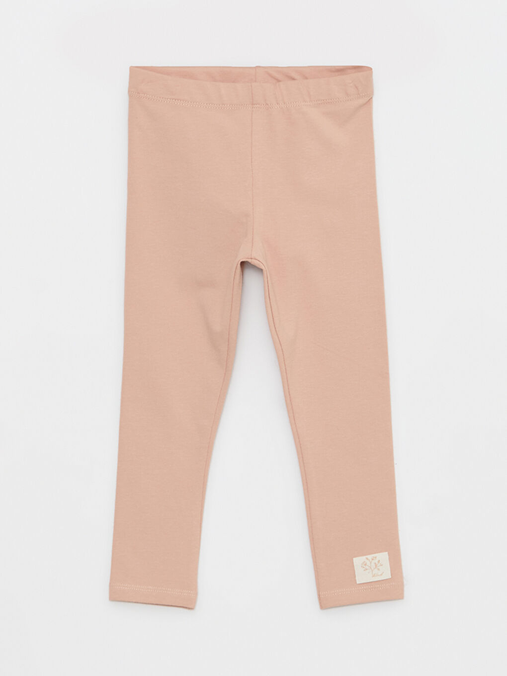 Elastic Waist Cotton Baby Girl Tights 2-Pack-2