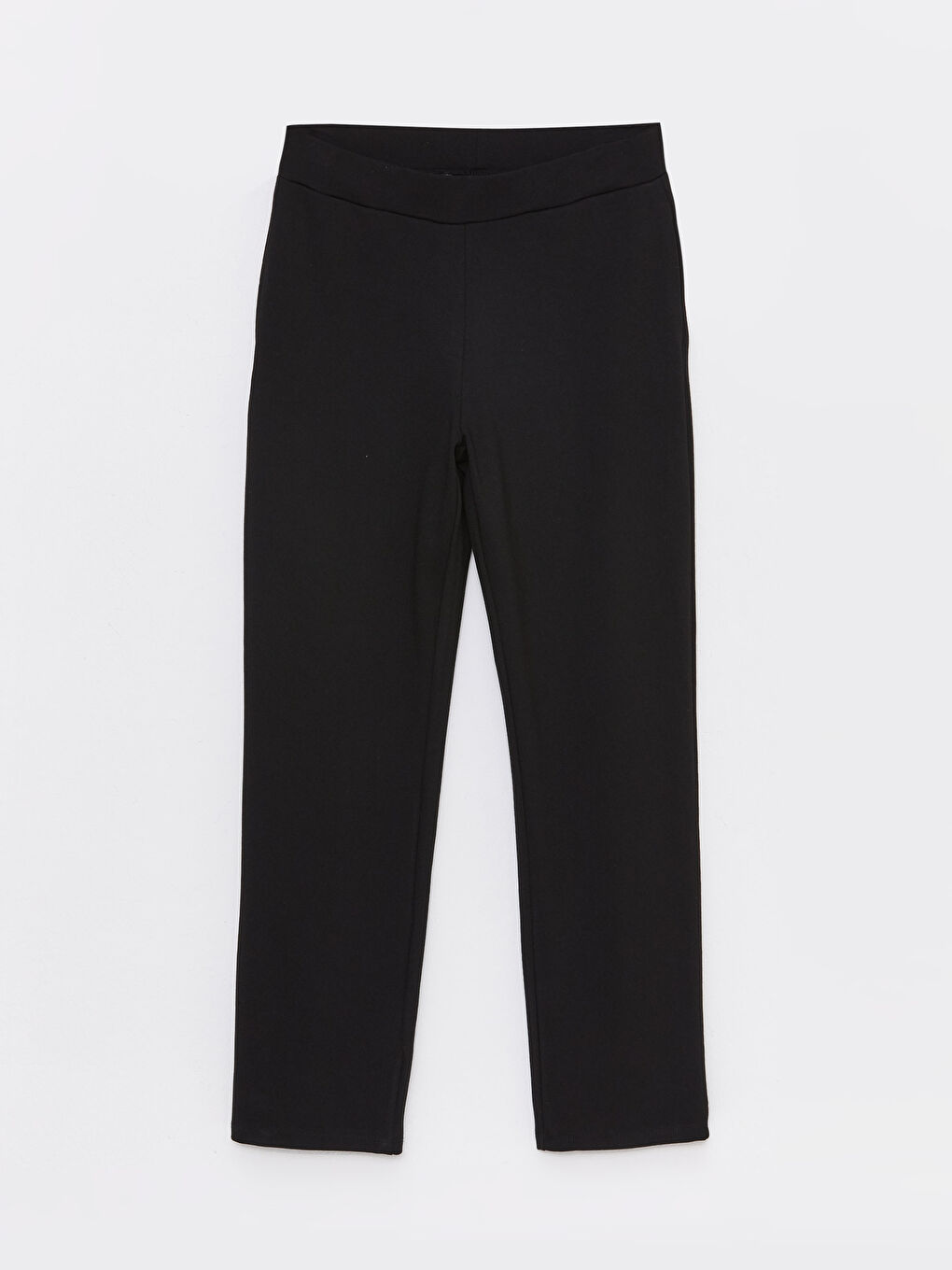 Women's Standard Fit Plain Trousers-10