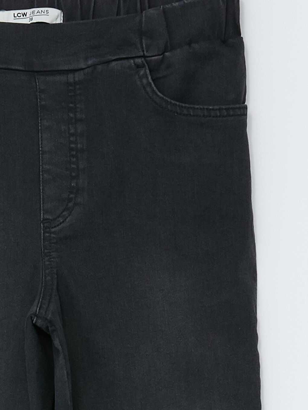 Women's Standard Fit Regular Denim Trousers-7