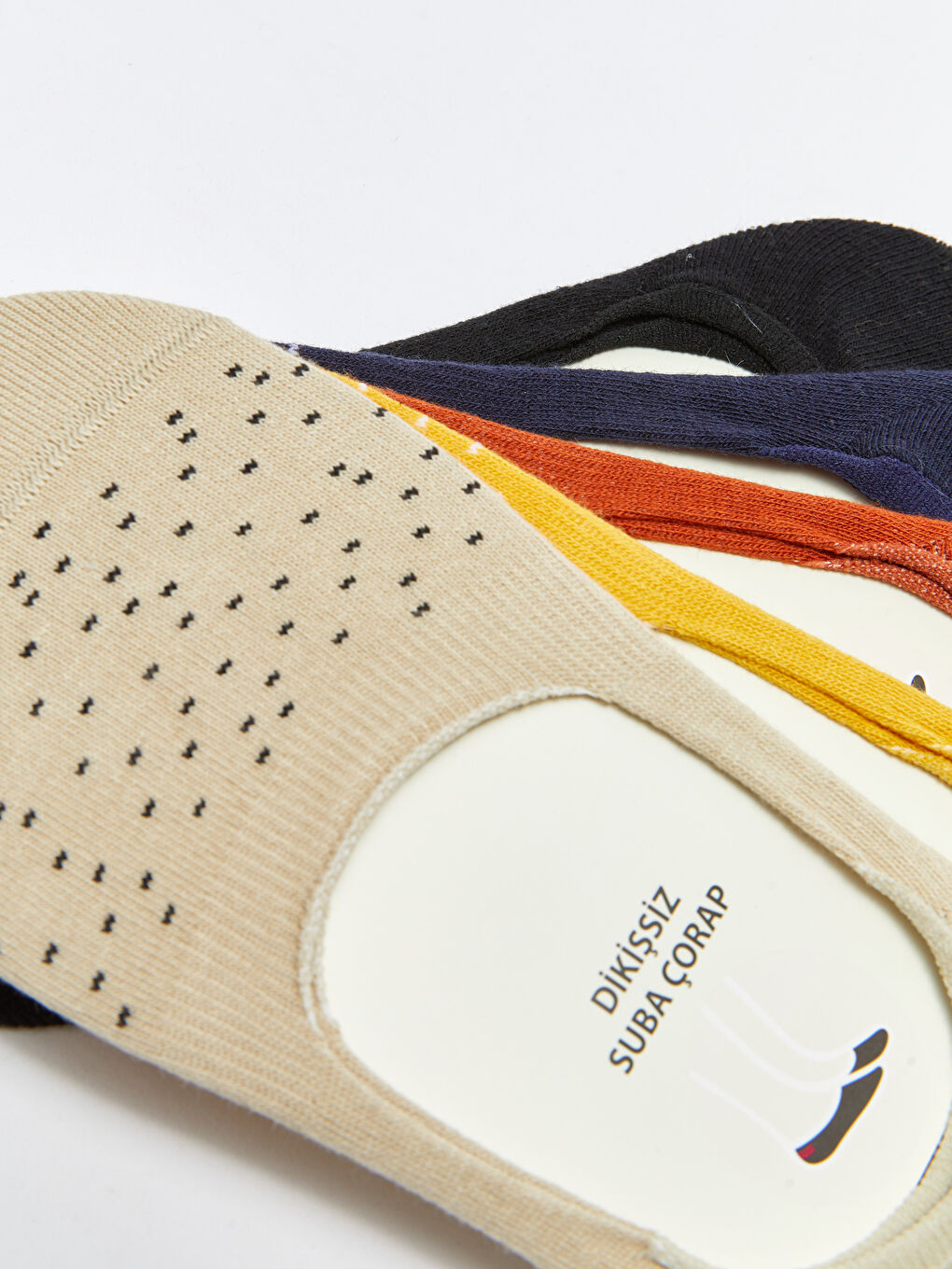 Karışık Desenli Erkek Babet Çorap 5'li-2