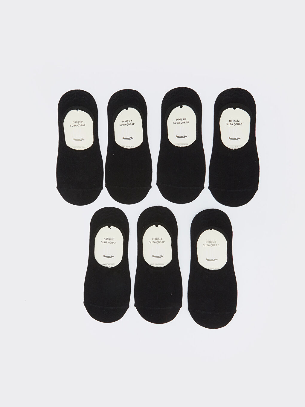 Men's Invisible Socks 7 Pack-1
