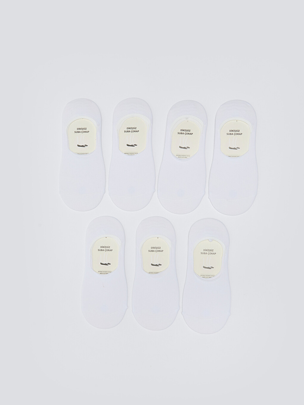 Men's Invisible Socks 7 Pack-1