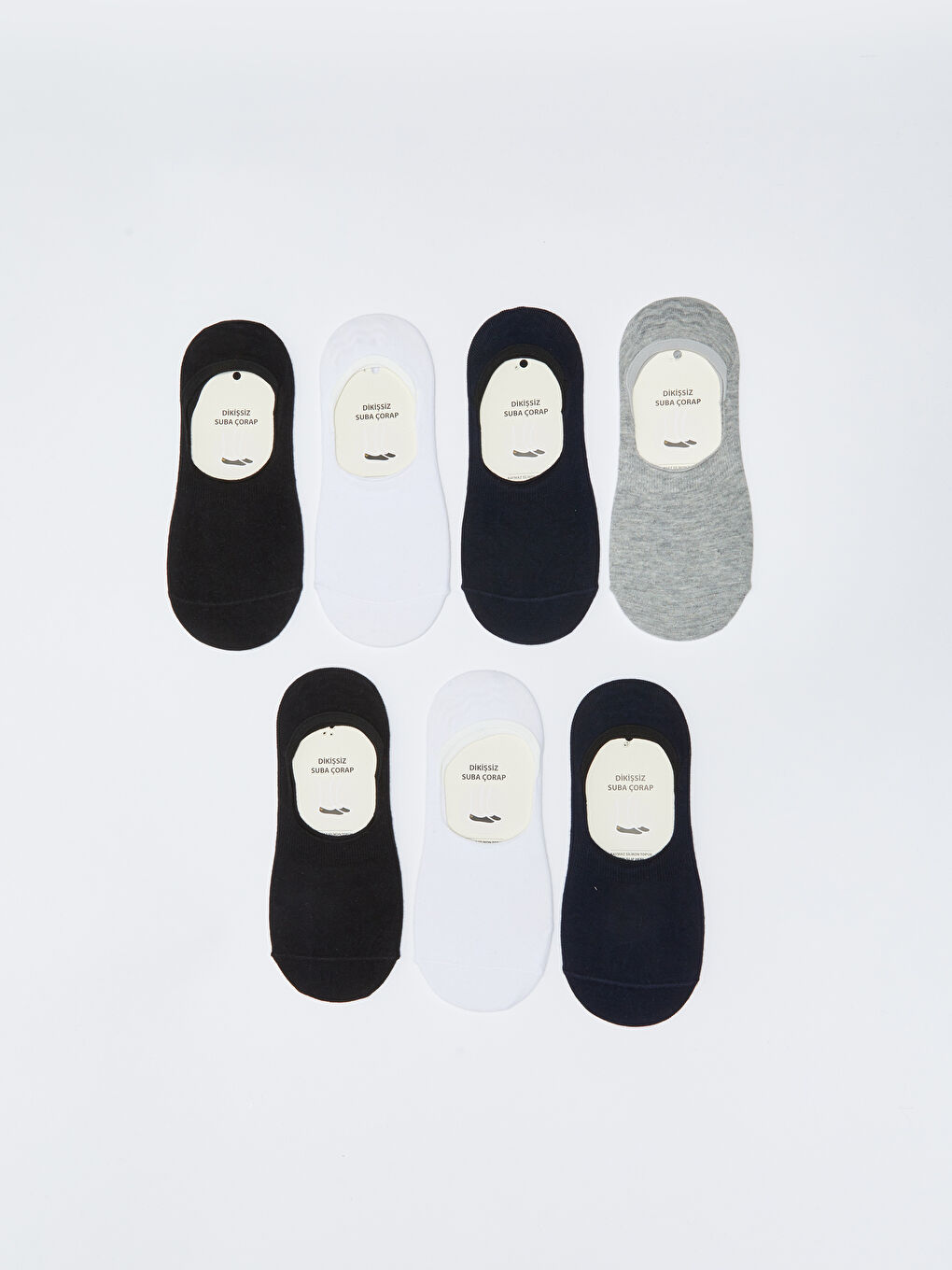Karışık Erkek Babet Çorap 7'li-1