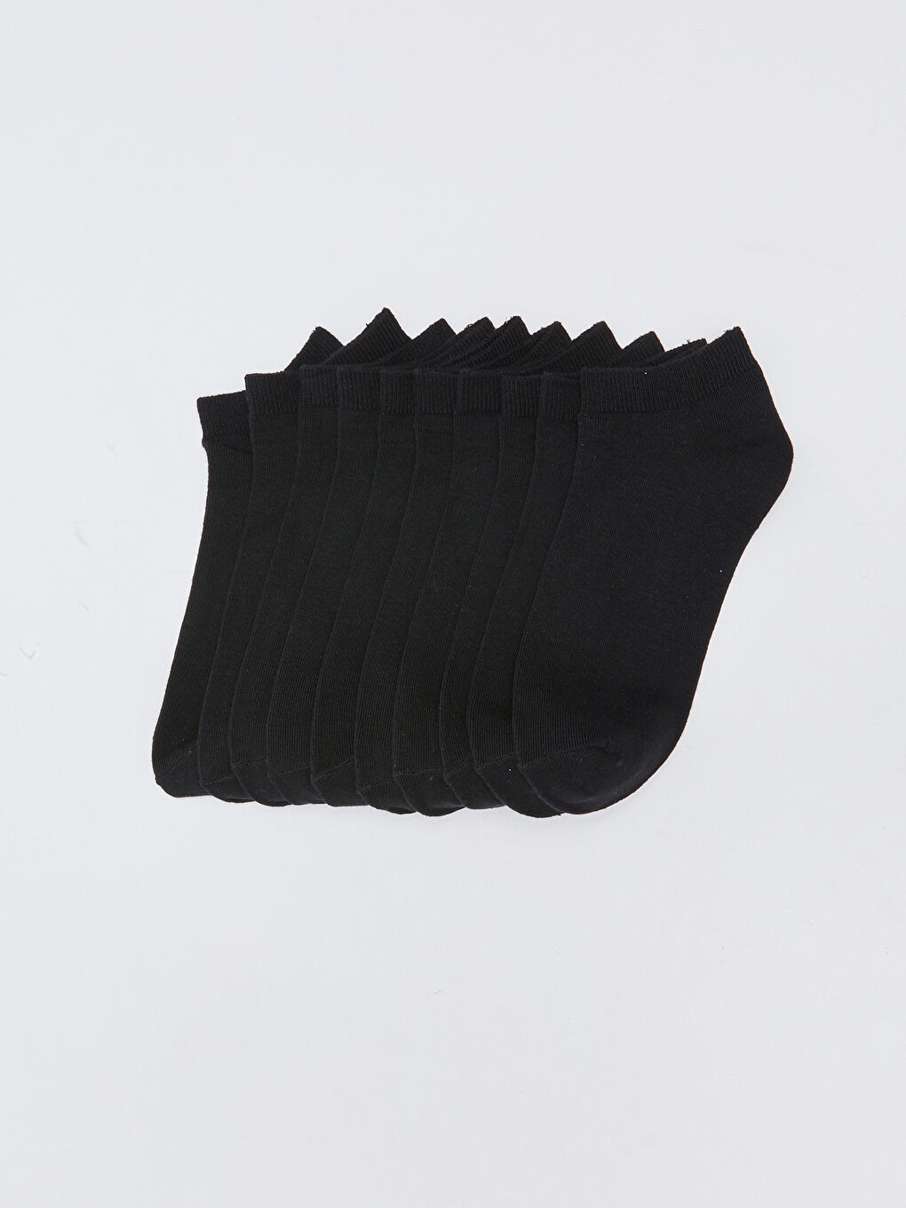 Siyah Erkek Patik Çorap 10'lu