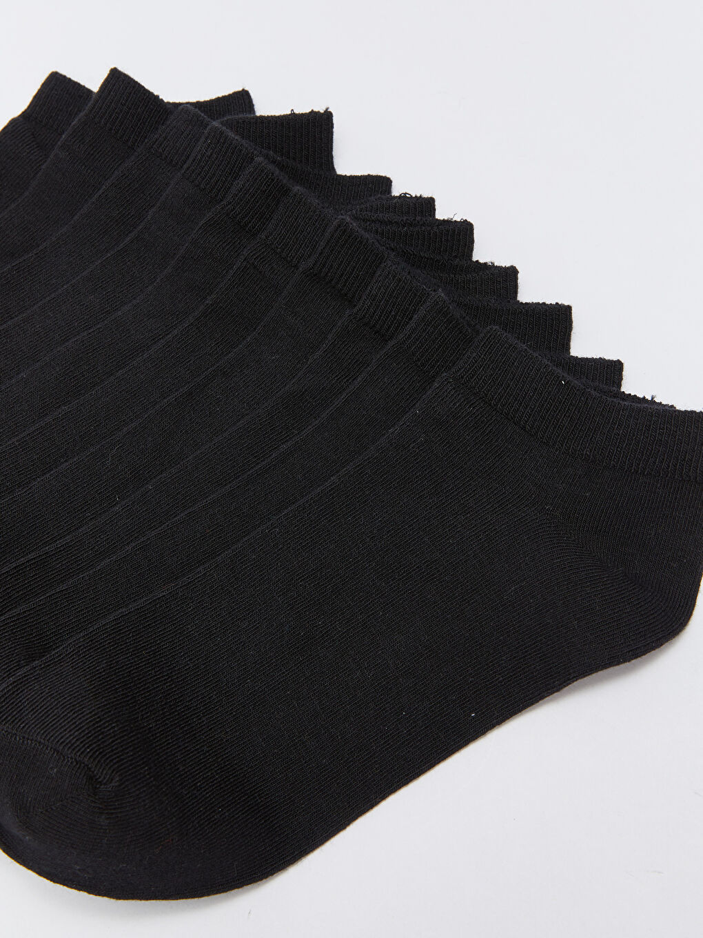 Siyah Erkek Patik Çorap 10'lu-2
