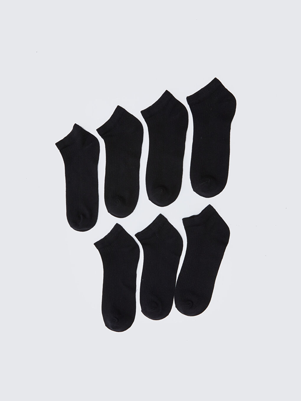 Striped Men's Trainer Socks 7 Pack-1