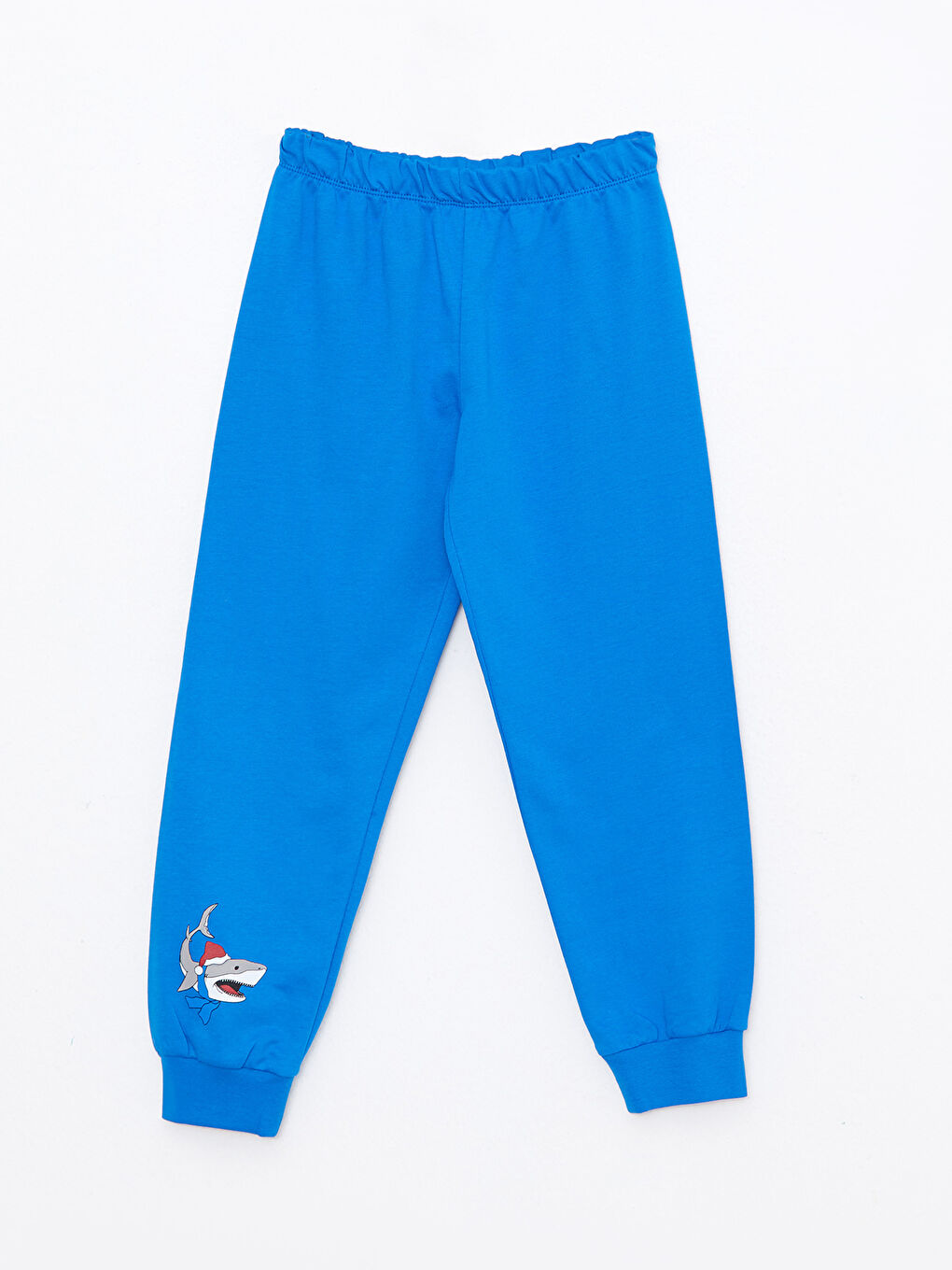 LCW Kids Crew Neck Printed Long Sleeve Boys' Pyjama Set -W2BA84Z4-CVL