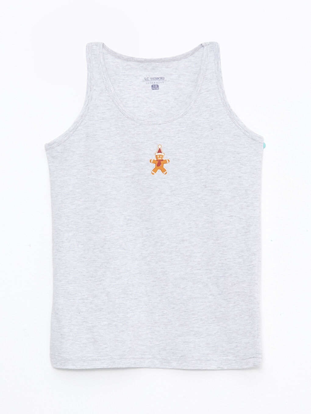 Crew Neck Printed Cotton Boy Singlet 2-Pack-2