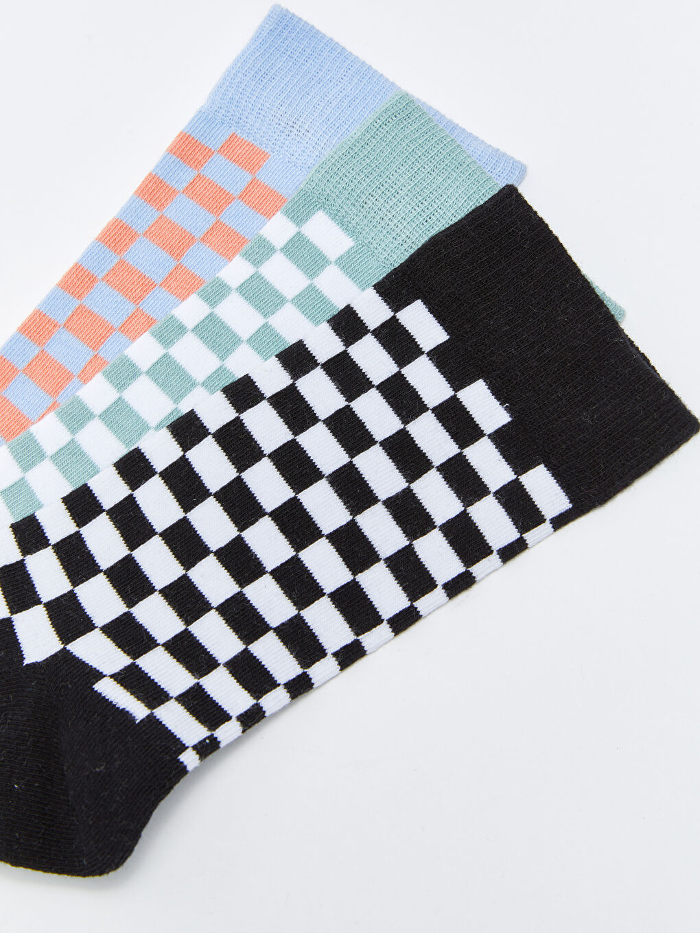 جوارب الكاحل المنقوشة للرجال - عبوة ٣ قطع-2