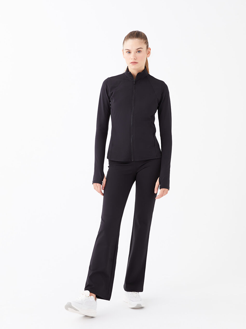 Xside Active Rollkragen Damen Sport-Strickjacke -W2BC08Z8-RQN
