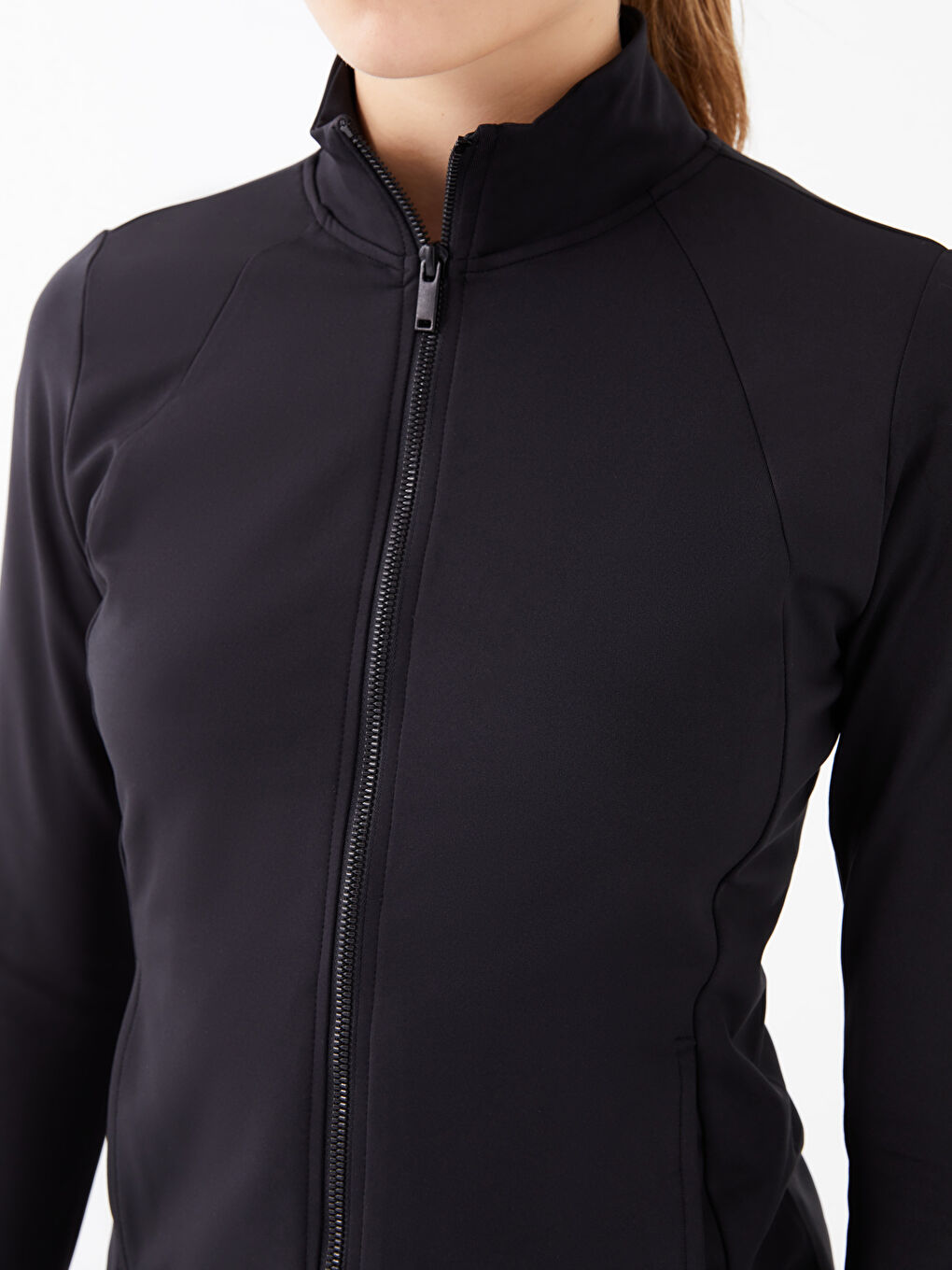 Xside Active Rollkragen Damen Sport-Strickjacke -W2BC08Z8-RQN