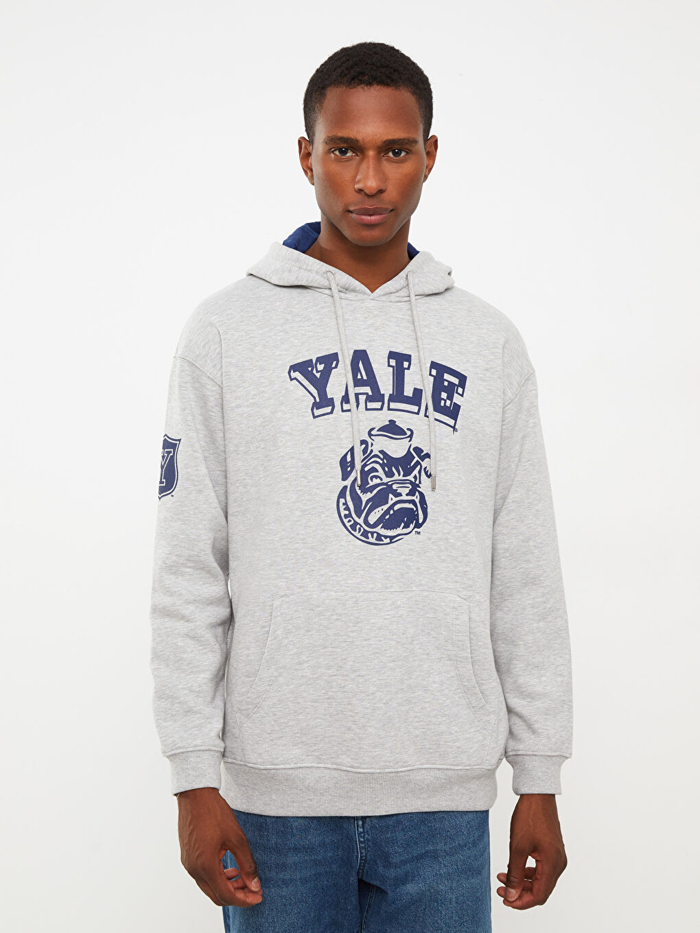 Long Sleeve Printed Men's Thick Hoodie-1