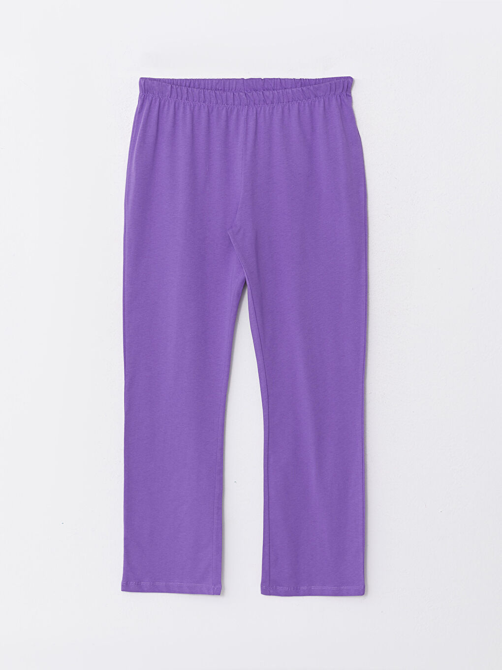 Shirt Neck Printed Long Sleeve Cotton Women's Pajama Set-8