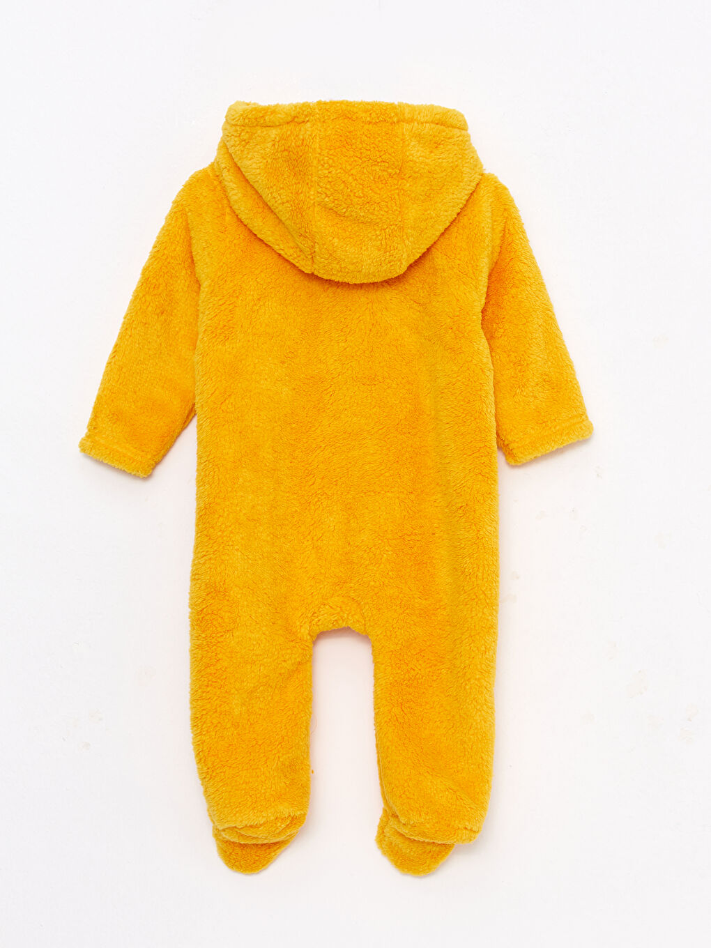 Hooded Long Sleeve Winnie the Pooh Plush Baby Boy Zipper Jumpsuit -W2BD22Z1-FPG