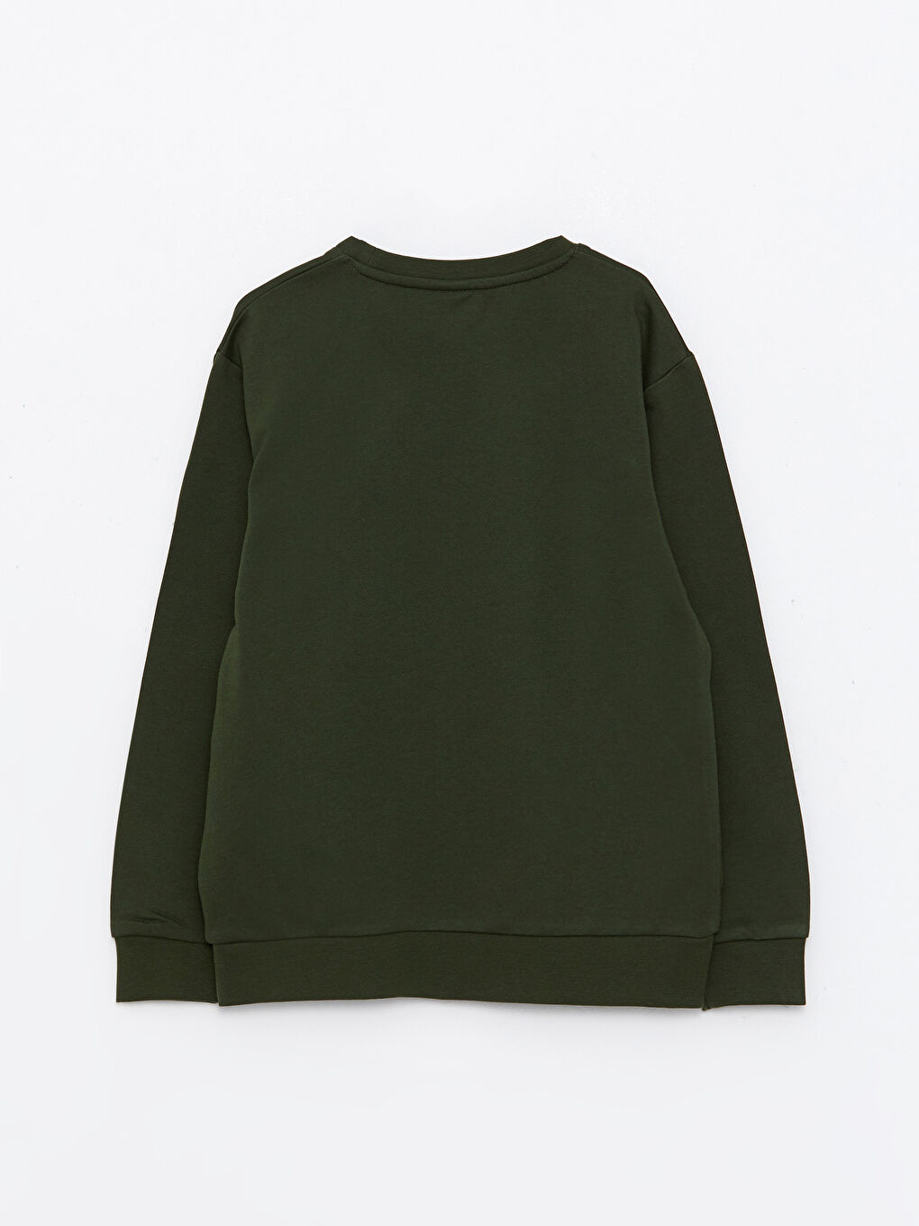 LCW Kids Crew Neck Basic Long Sleeve Boys' Sweatshirt -W2BD31Z4-HDY