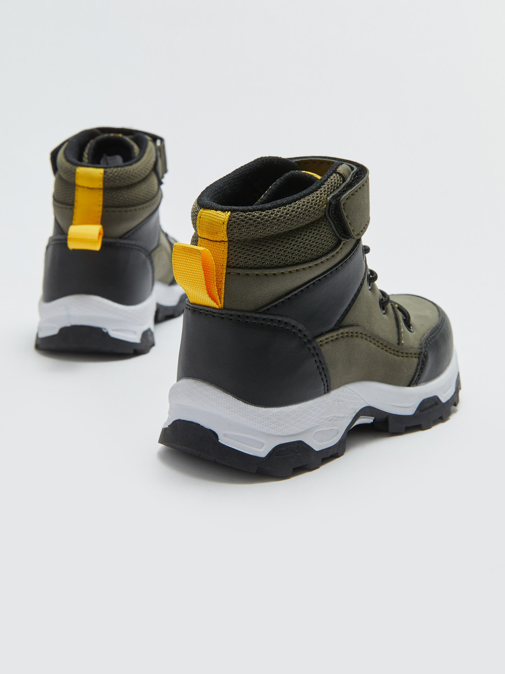 Lace-up And Hook-and-loop Boys' Boots-4