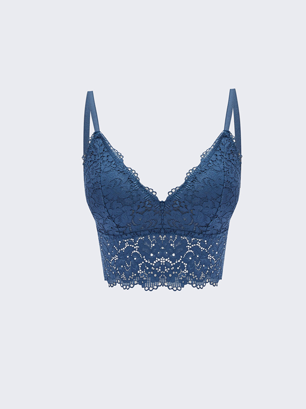 Lace Non-Wireless Padded Bralette Bra