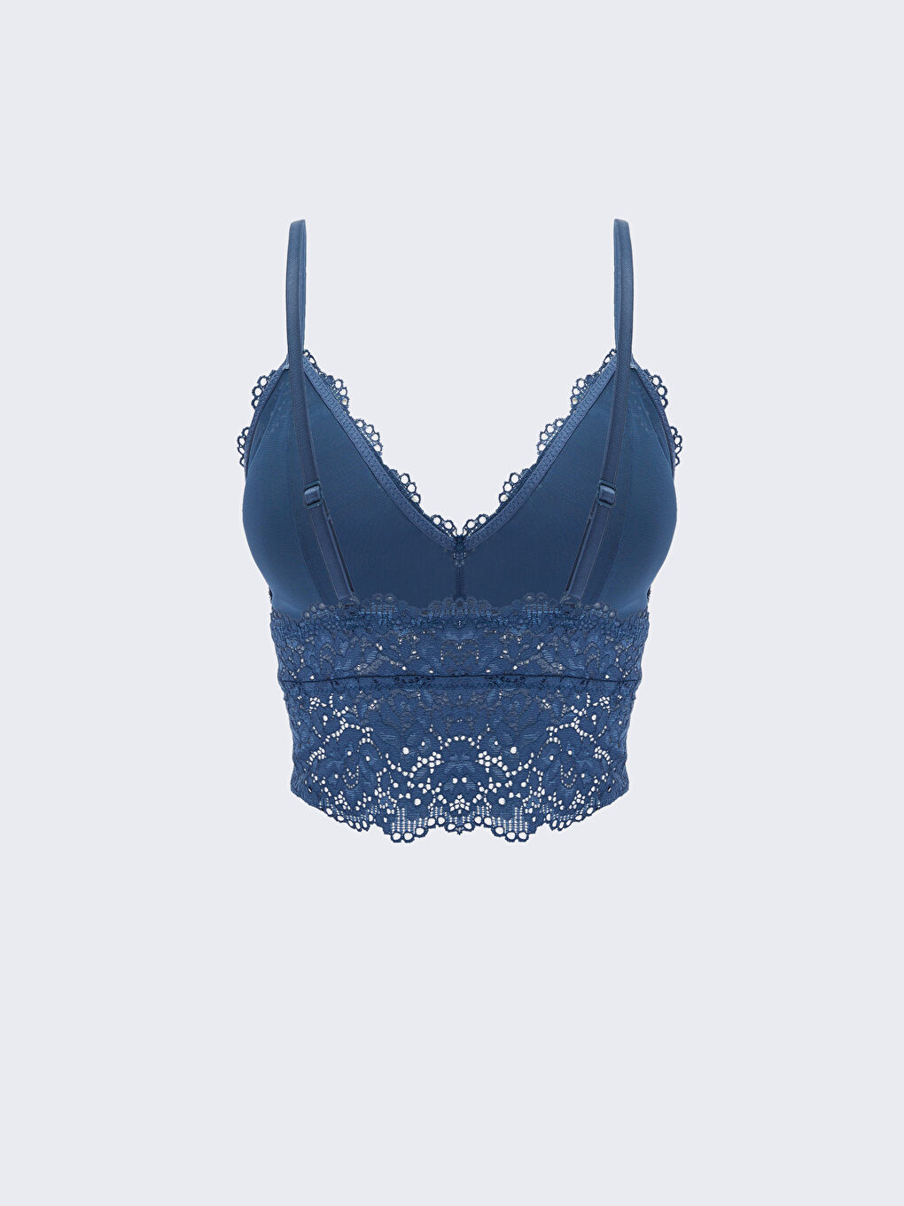 Lace Non-Wireless Padded Bralette Bra-1