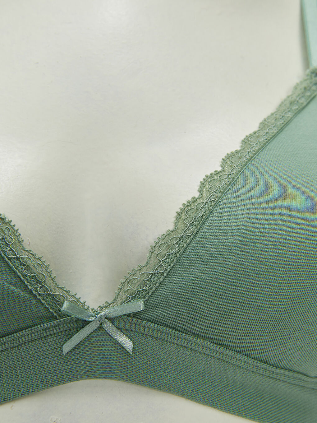 Yeşil Balensiz Dolgusuz Sütyen-2