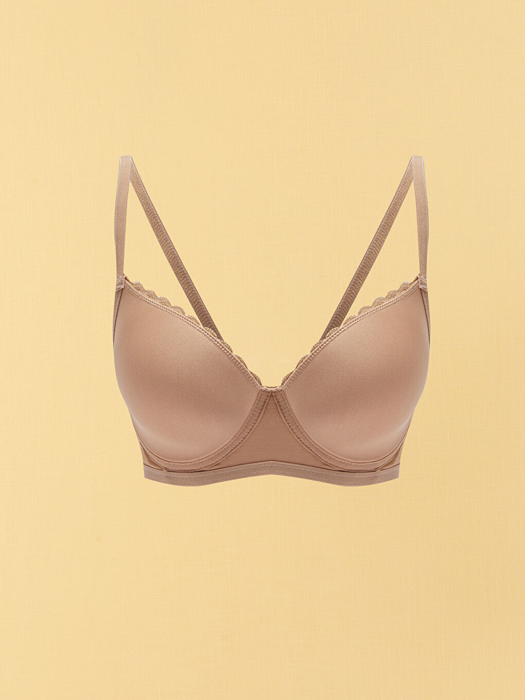Non-Wired Non-Padded Plain Bra