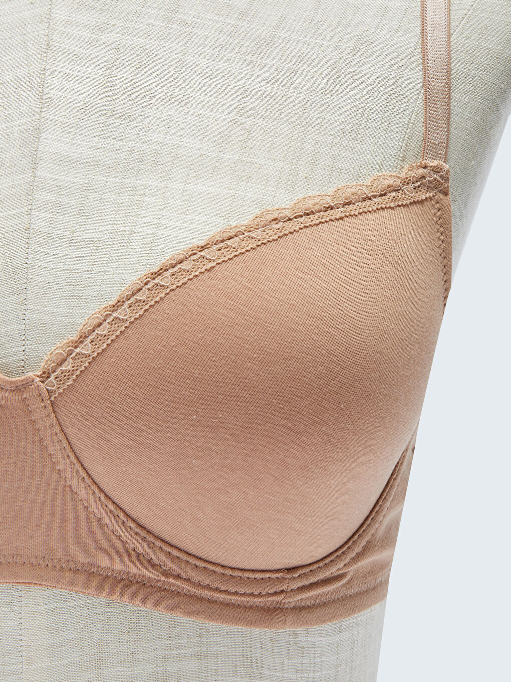 Non-Wired Non-Padded Plain Bra-2