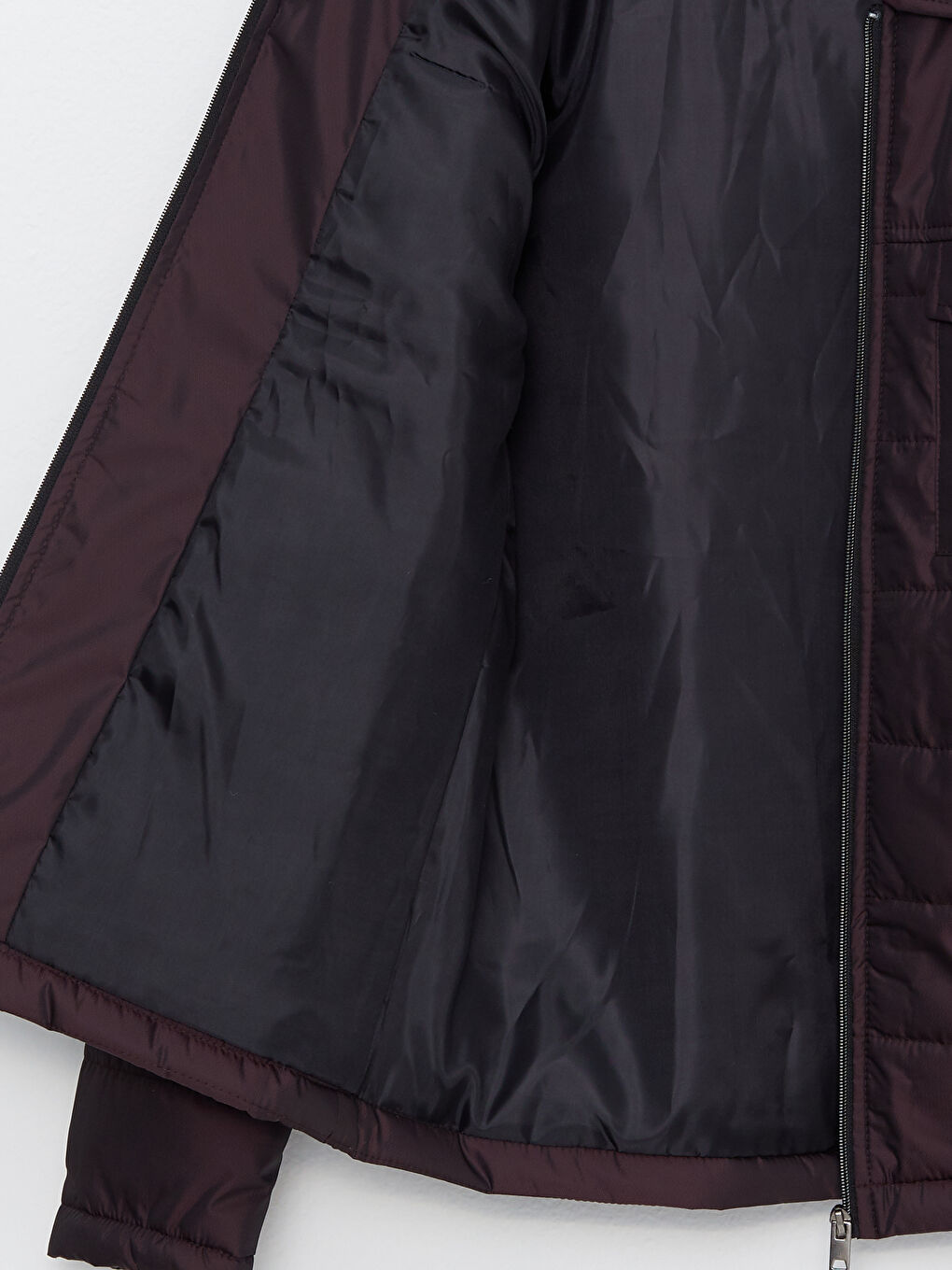 Standard Fit Collared Neck Men's Puffer Coat-8