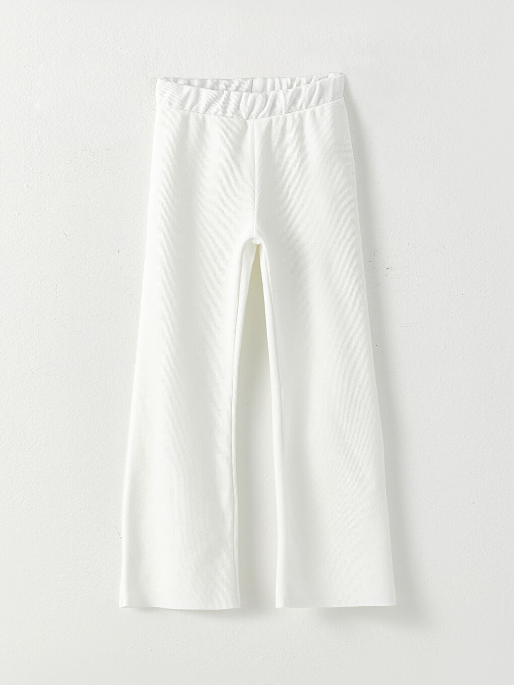 LCW ECO Rundhalsausschnitt Basic Langarm Mädchen T-Shirt und Hose -W2BF11Z4-SAT