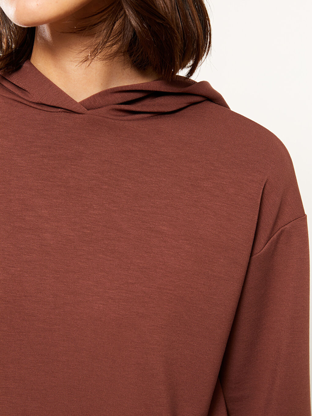 LCW Vision Damen Kapuzensweatshirt -W2BF29Z8-HFD