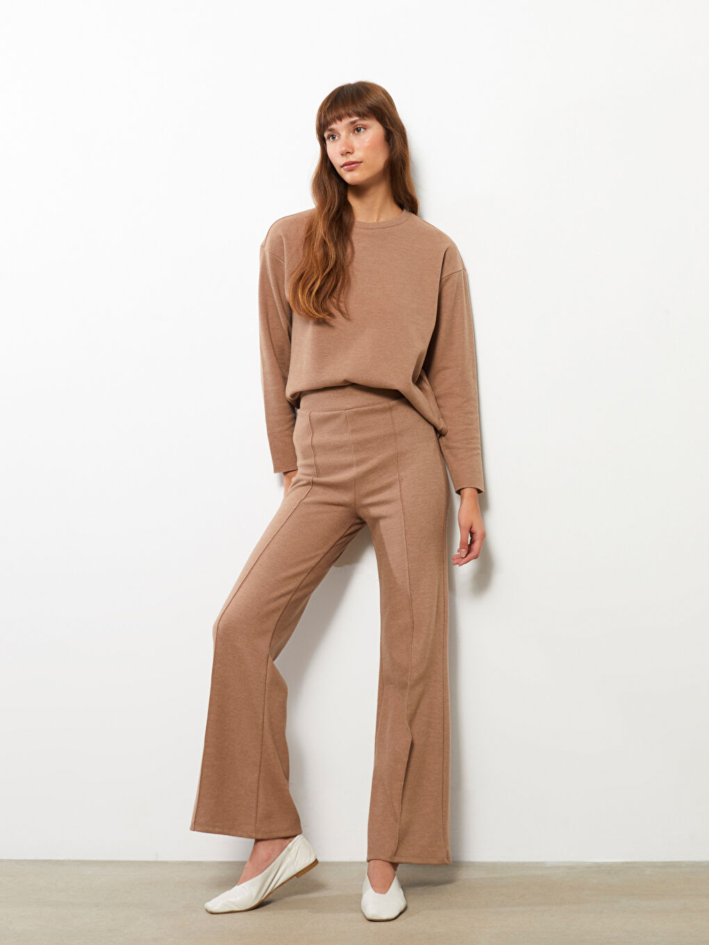 Women's Standard Fit Plain Trousers