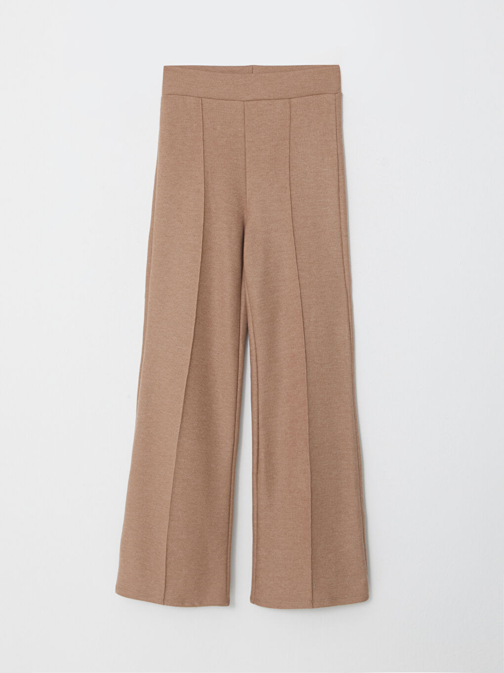 Women's Standard Fit Plain Trousers-5