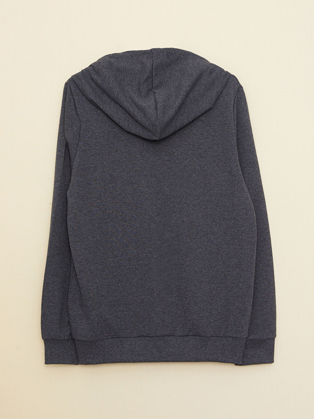 Hooded Plain Long Sleeve Women's Sports Cardigan-6