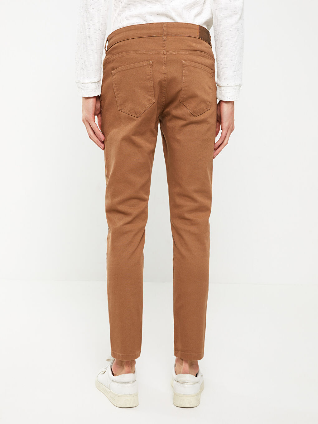 LCW Vision Açık Vizon Slim Fit Gabardin Erkek Pantolon - 4